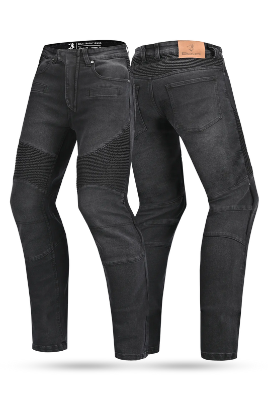 BELA Trofeo di Kevlar 34L cucitura interna Pantaloni Nero 