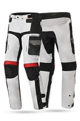 Bela Crossroad Extreme WP Pantaloni in tessuto impermeabile Ice/ Nero/ Rosso 