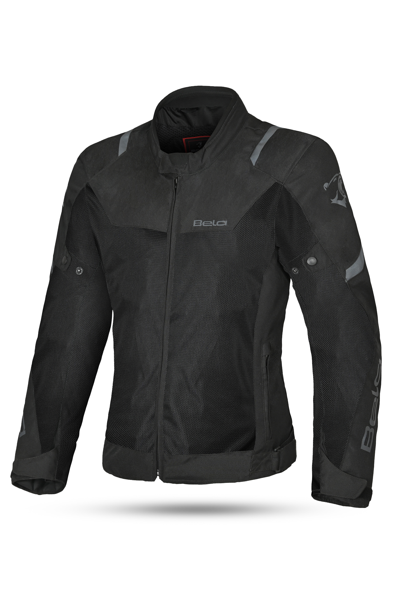 Bela Mesh Pro Estivo traforato Donna Nero in tessuto per moto 