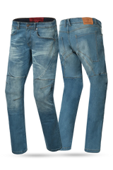 Bela Rocker Jeans Moto Uomo Azzurro 