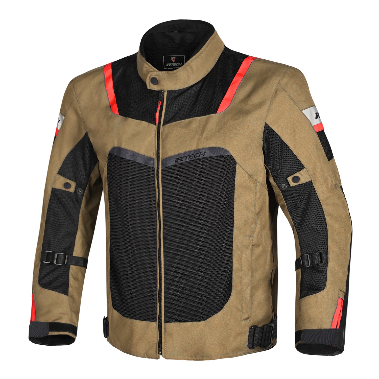 R-TECH SPIRAL MESH GIACCA MOTO UOMO MARRONE/NERO 