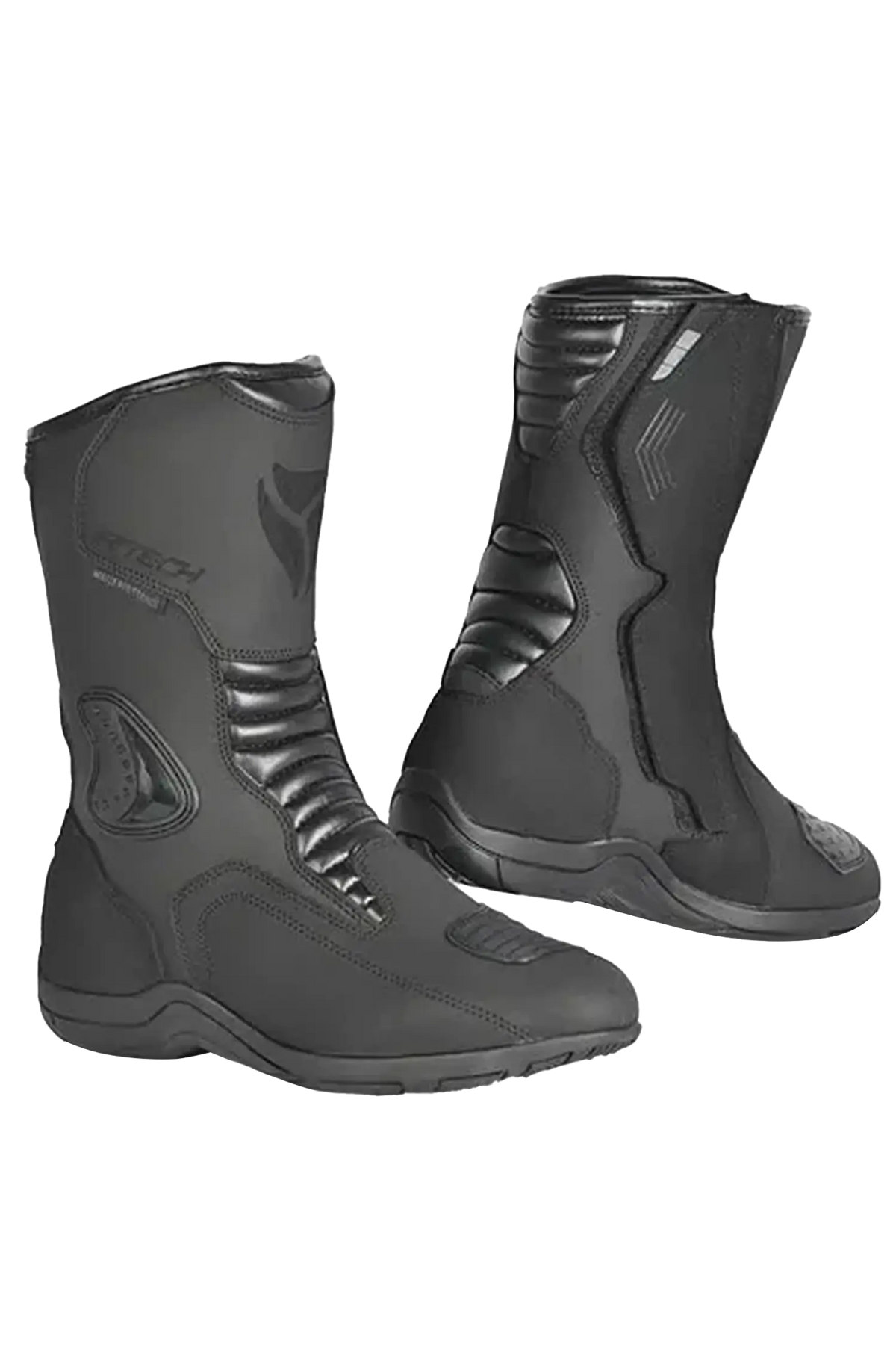 R-Tech Trojan Lunar Nero Stivali da turismo per moto 