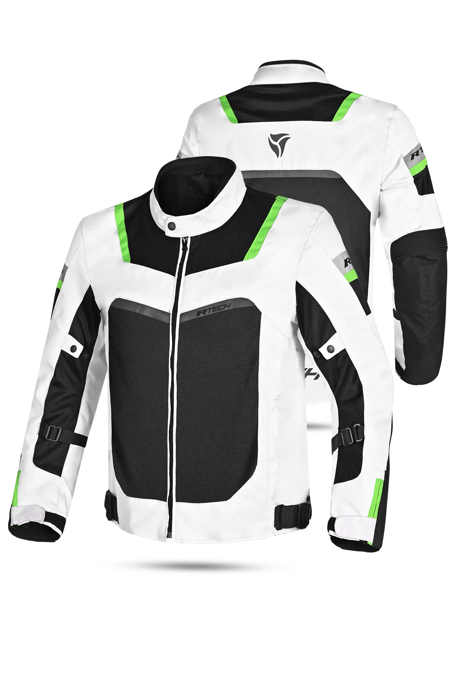 R Tech Spiral Mesh GRIGIO FREDDO NERO VERDE FLUO 