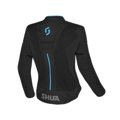 SHUA GRAVITY MESH GIACCA TESSUTO DONNA NERO TURCHese 