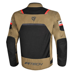 R-TECH SPIRAL MESH GIACCA MOTO UOMO MARRONE/NERO 