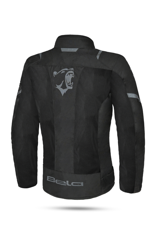 Bela Mesh Pro Estivo traforato Donna Nero in tessuto per moto 