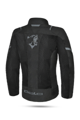 Bela Mesh Pro Estivo traforato Donna Nero in tessuto per moto 