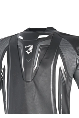 Bela Beast Tuta da Moto Nera/Bianca/Grigio scuro Tuta intera (1 pezzo) 