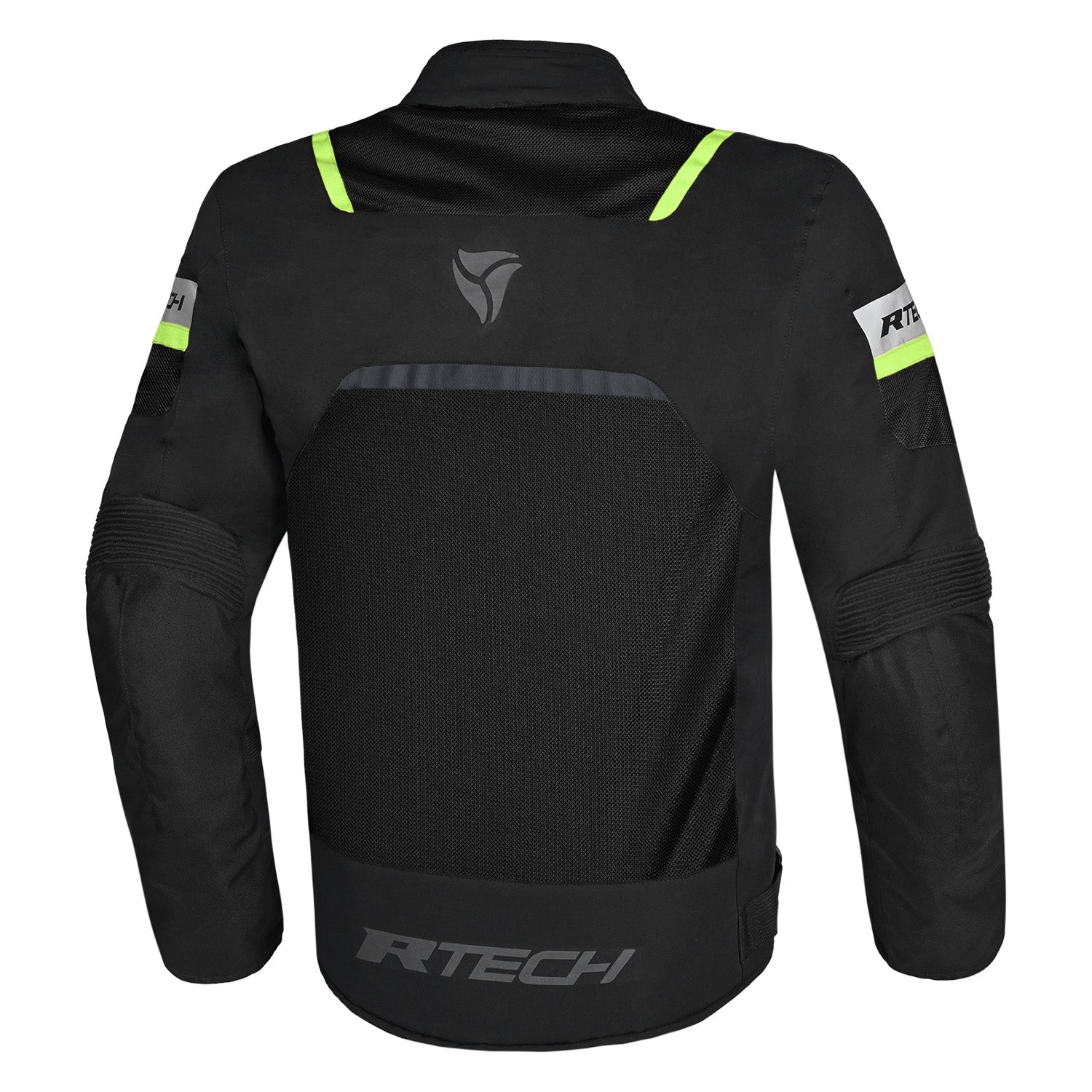 R-TECH SPIRAL MESH GIACCA MOTO ESTIVA TESSUTO UOMO GIALLO FLUO NERO ROSSO 