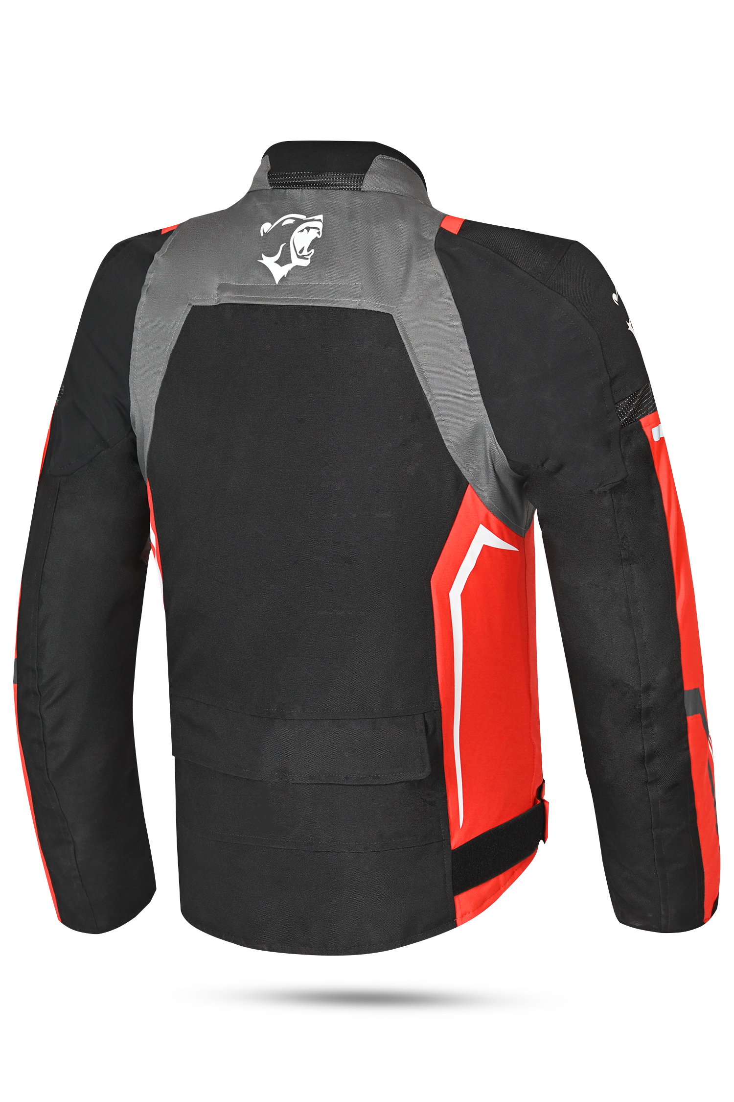 Bela Cordaniel Giacca moto Nera Grigio scuro Rosso 