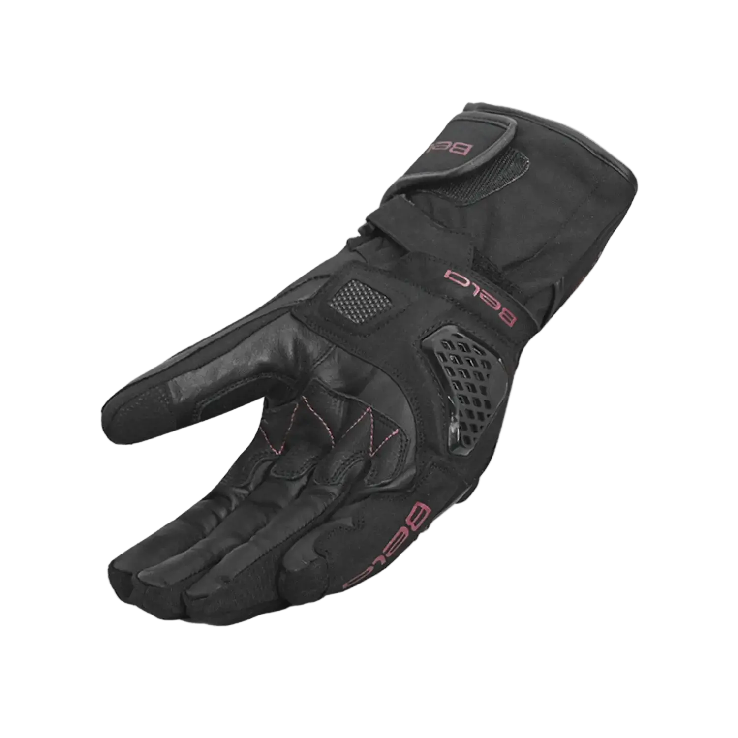 Bela - Guanti Frost Shield Uomo Nero Bordeaux Burgundy 