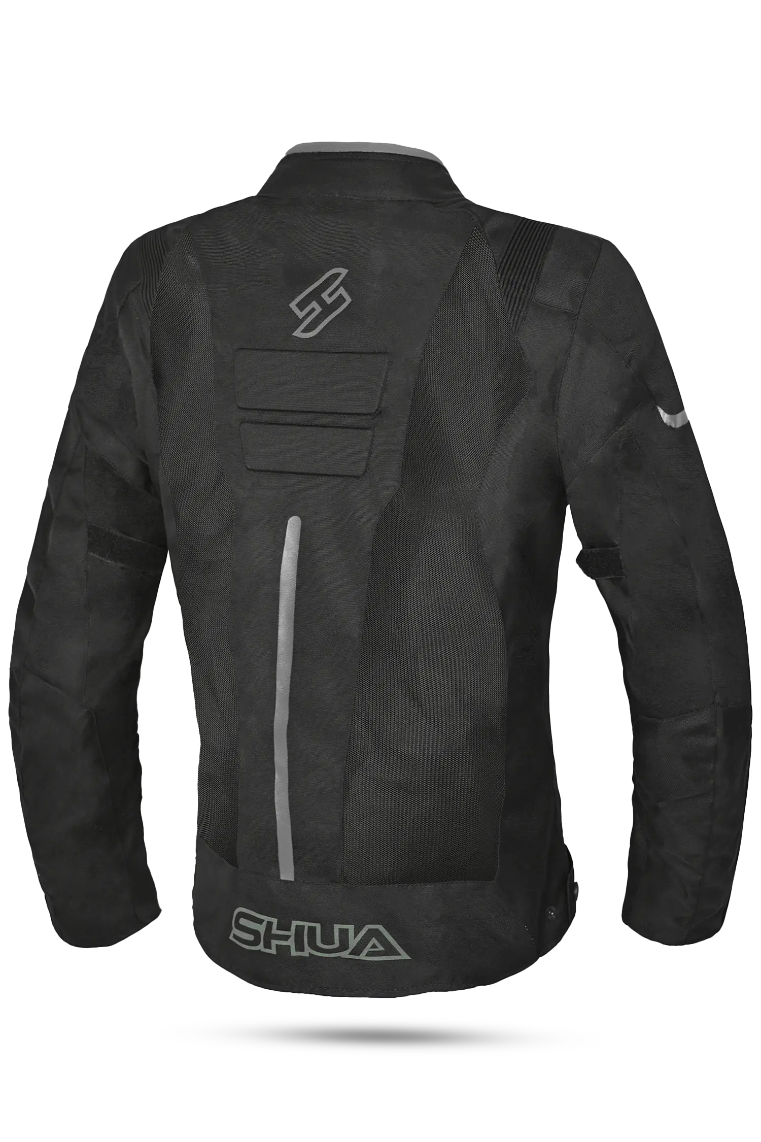 SHUA GRAVITY LITE GIACCA IN TESSUTO NERO/GRIGIO Estivo traforato Uomo 