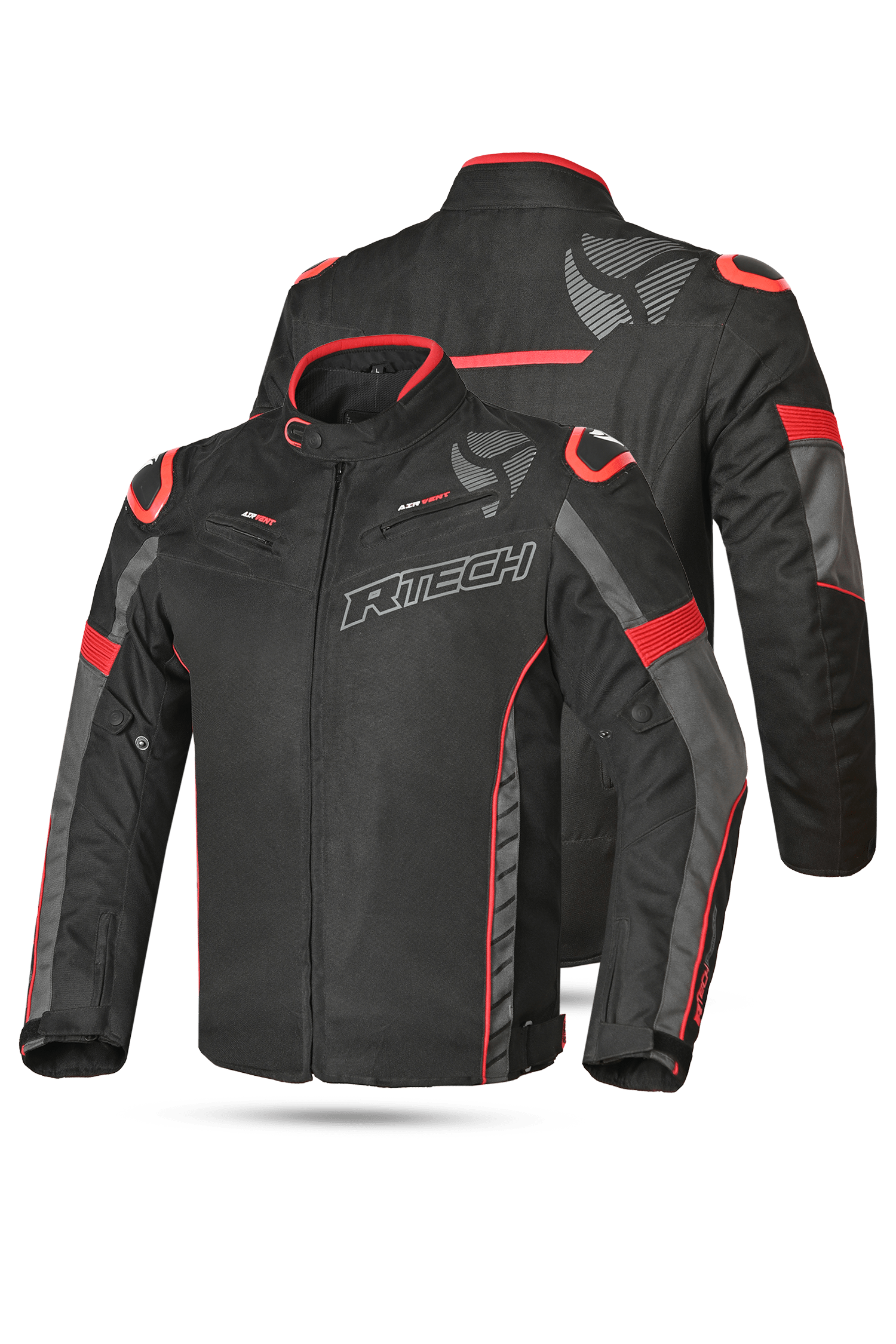 R-Tech Knight Rider Short Tre strati Nero Rosso 