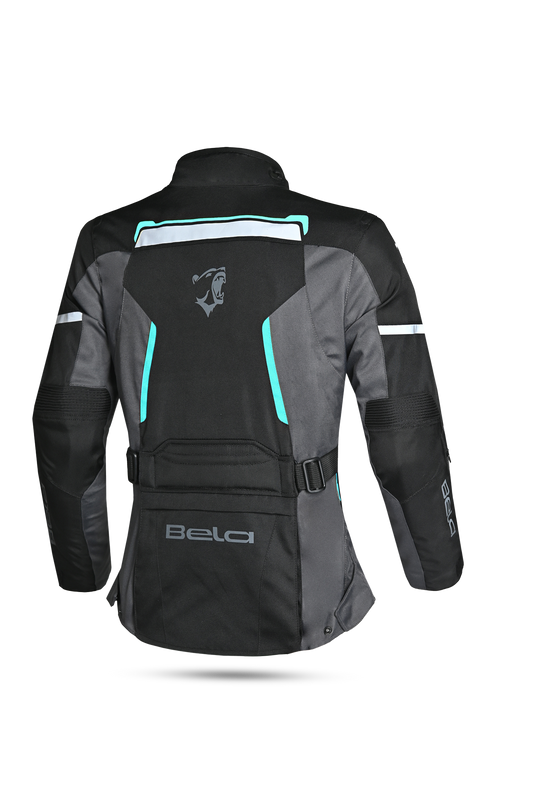 BELA giacca donna Hurricane Nero Turquoise 3 IN 1 