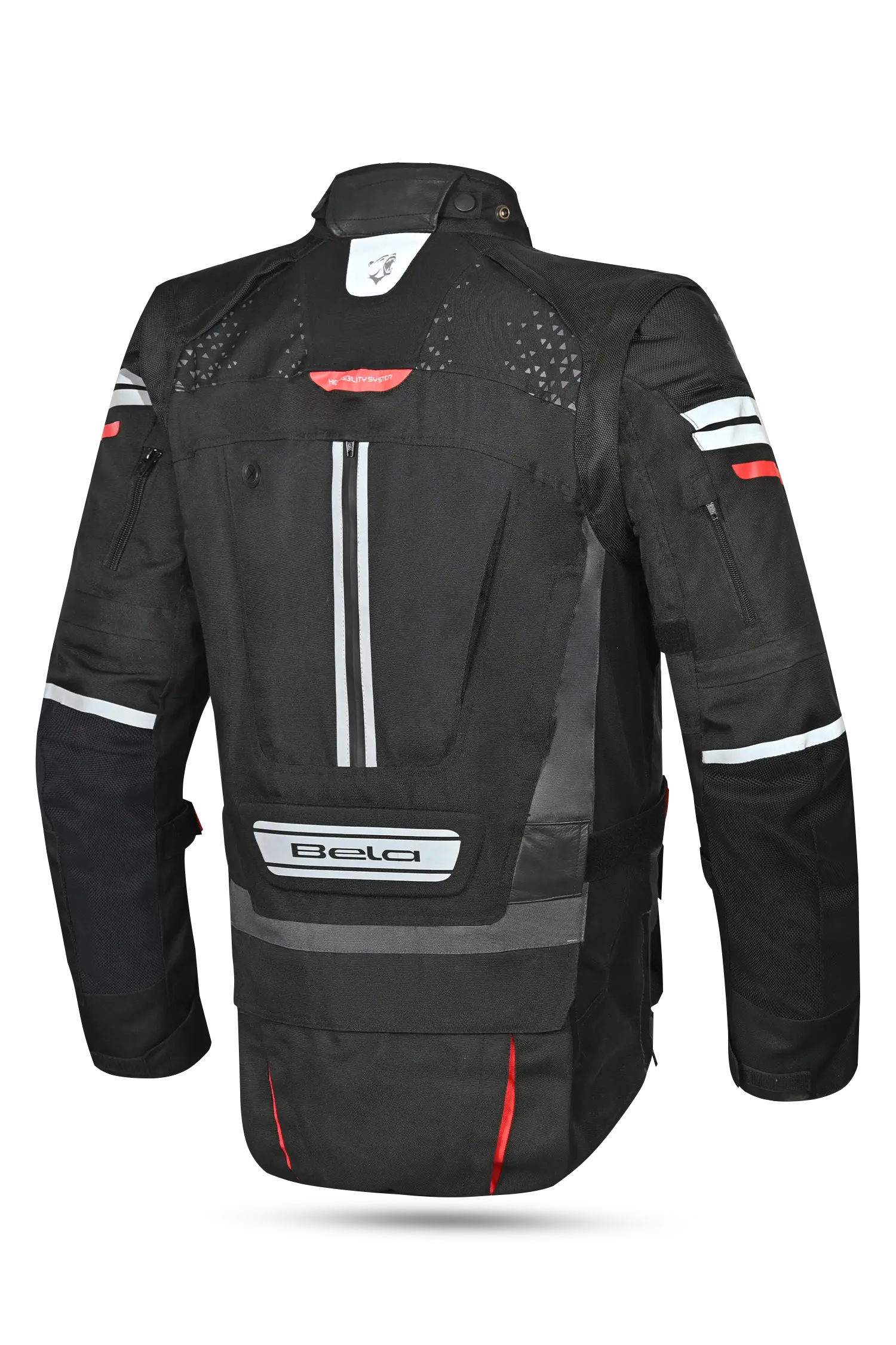 Bela Cross Road Extreme WP uomo Giacca Tre strati moto (Maniche removibili) 