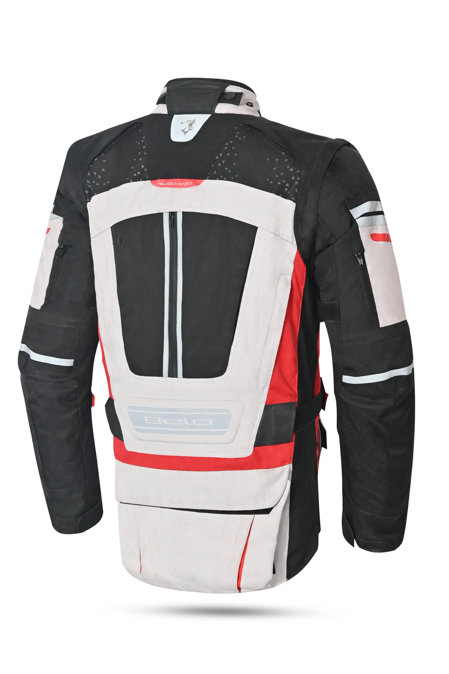 Bela Cross Road Extreme WP uomo Giacca Tre strati moto ( Maniche removibili ) 