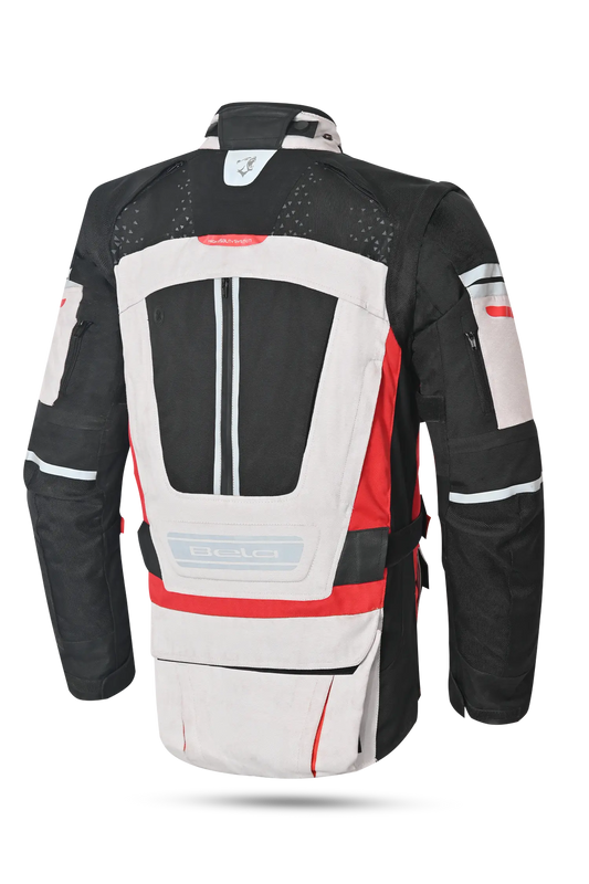 Bela Cross Road Extreme WP uomo Giacca Tre strati moto ( Maniche removibili ) 