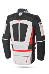 Bela Cross Road Extreme WP uomo Giacca Tre strati moto ( Maniche removibili ) 