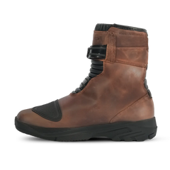 BELA JUNIOR STIVALI CORTI IN PELLE MARRONE 