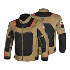 R-TECH SPIRAL MESH GIACCA MOTO UOMO MARRONE/NERO 