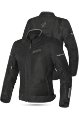 SHUA GRAVITY LITE GIACCA IN TESSUTO NERO/GRIGIO Estivo traforato Uomo 