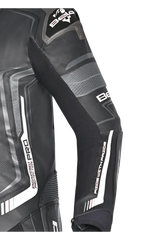 Bela Beast Tuta da Moto Nera/Bianca/Grigio scuro Tuta intera (1 pezzo) 