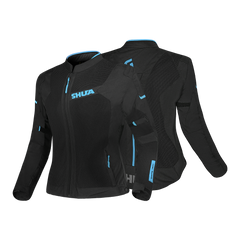 SHUA GIACCA TESSUTO GRAVITY LITE ESTIVO TRAFORATO UOMO NERO BLU GRIGIO 
