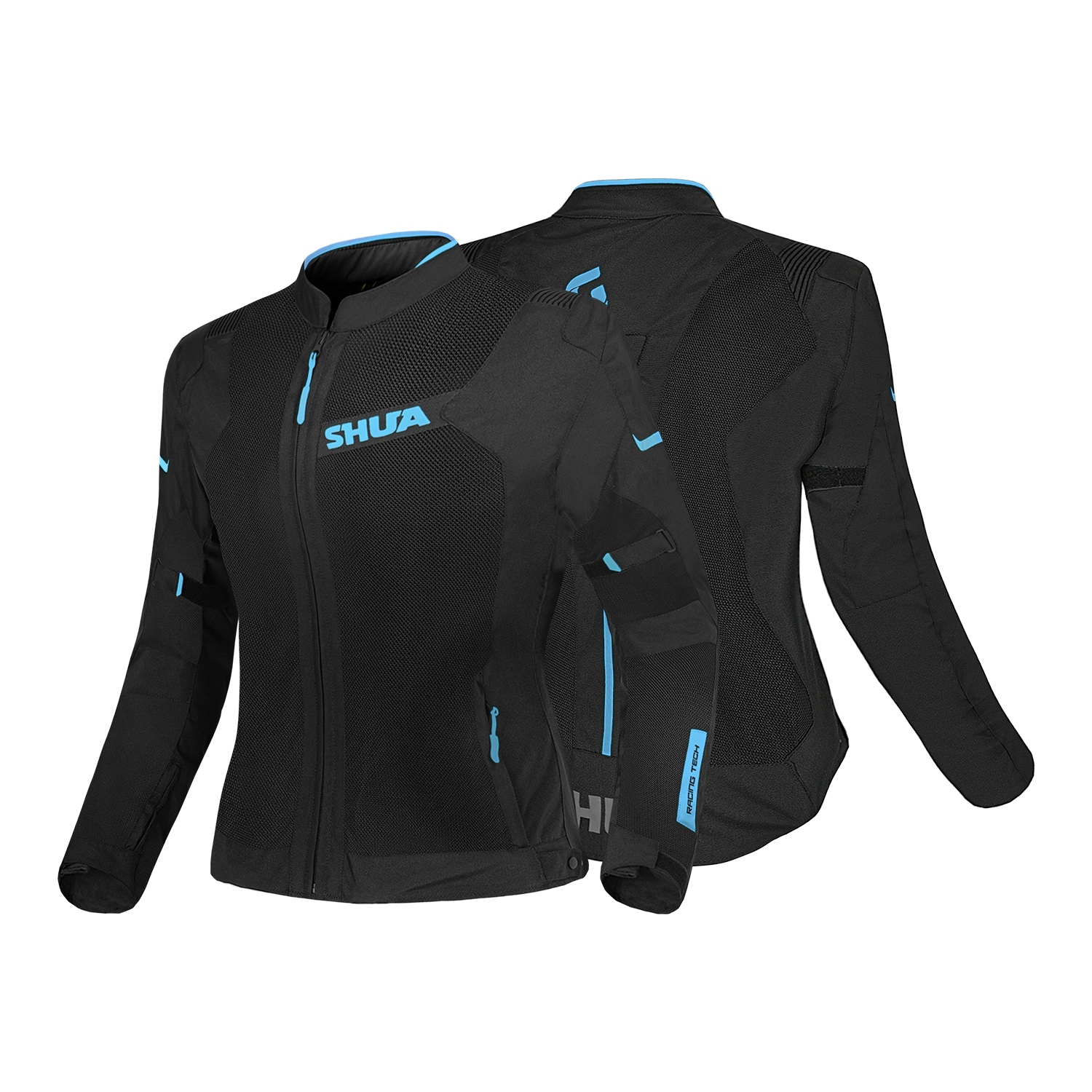 SHUA GRAVITY MESH GIACCA TESSUTO DONNA NERO TURCHese 