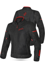 SHUA GRAVITY LITE GIACCA TESSUTO NERO/ROSSO Estivo traforato Uomo 