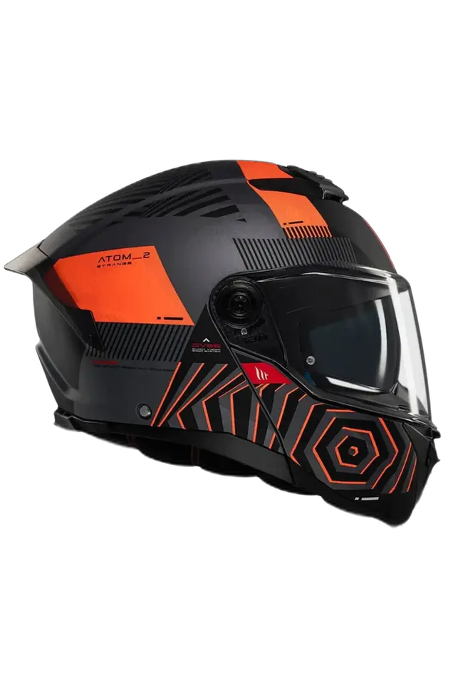 MT Atom 2 Strange C4 Moto Modulare Sportivo Turismo Caschi 