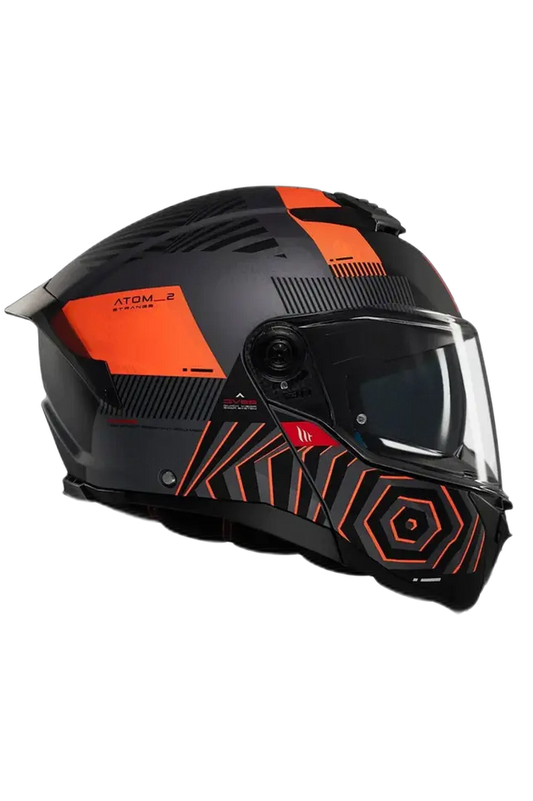 MT Atom 2 Strange C4 Moto Modulare Sportivo Turismo Caschi 