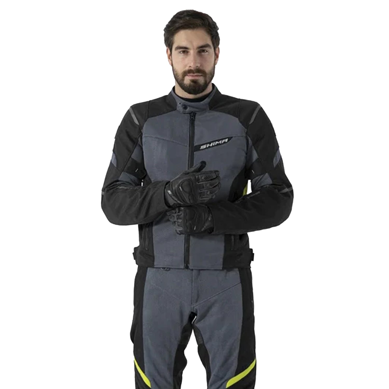 SHIMA RUSH 2.0 GIACCA IMPERMEABILE UOMO FLUO 