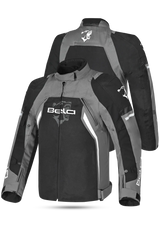 Bela Cordaniel Giacca moto Nera/Grigio scuro 