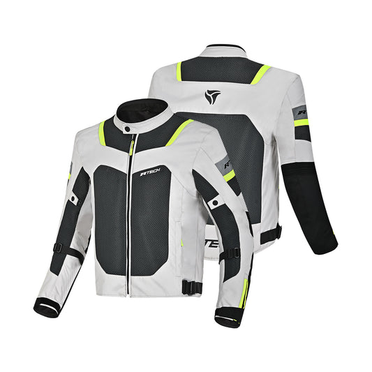 R-TECH SPIRAL MESH GIACCA MOTO IN TESSUTO UOMO GHIACCIO/NERO – Yamoto.it