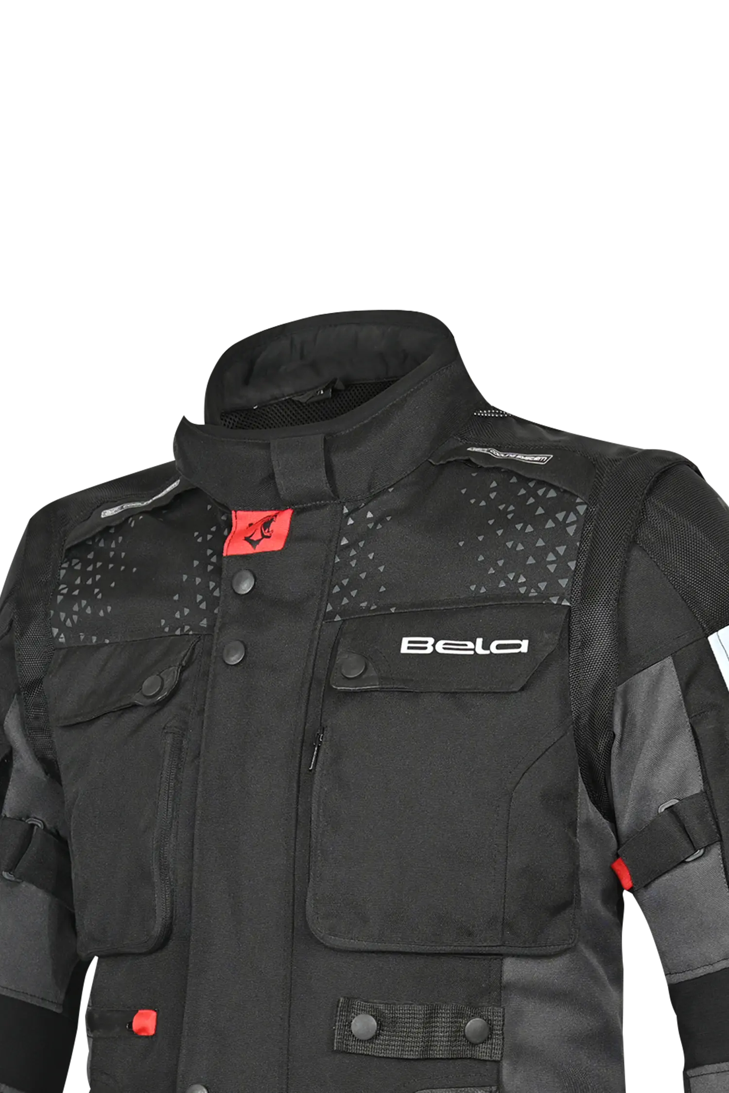 Bela Cross Road Extreme WP uomo Giacca Tre strati moto (Maniche removibili) 