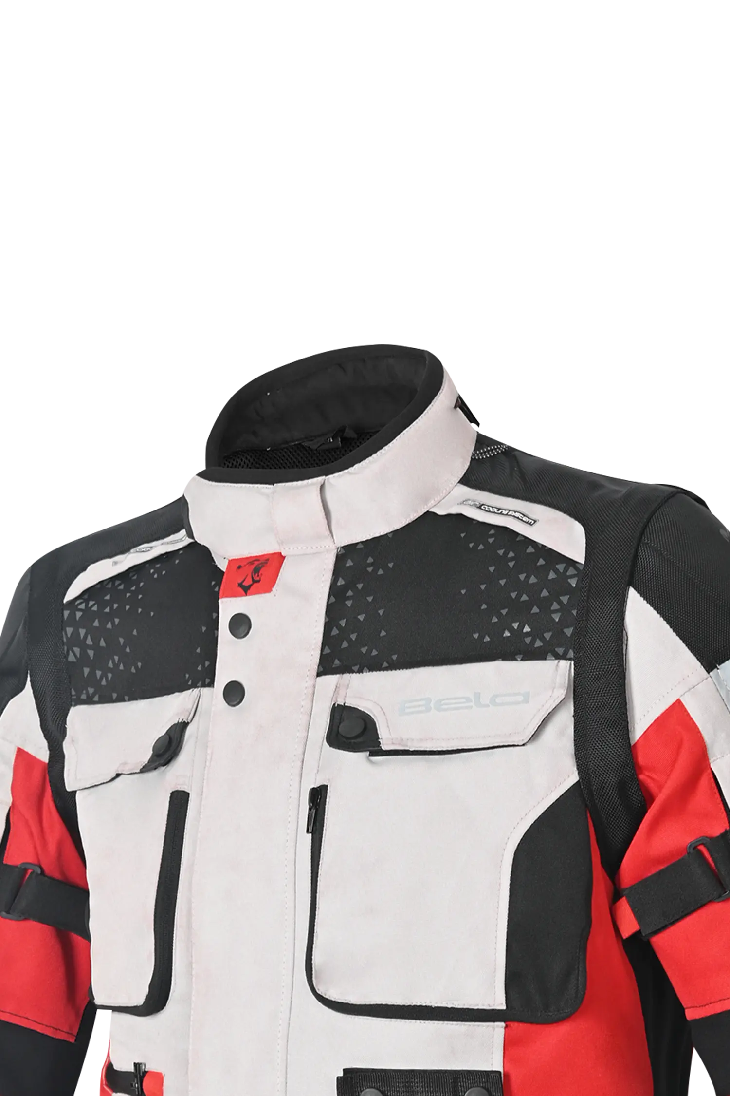 Bela Cross Road Extreme WP uomo Giacca Tre strati moto ( Maniche removibili ) 