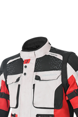 Bela Cross Road Extreme WP uomo Giacca Tre strati moto ( Maniche removibili ) 