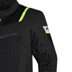 R-TECH SPIRAL MESH GIACCA MOTO ESTIVA TESSUTO UOMO GIALLO FLUO NERO ROSSO 