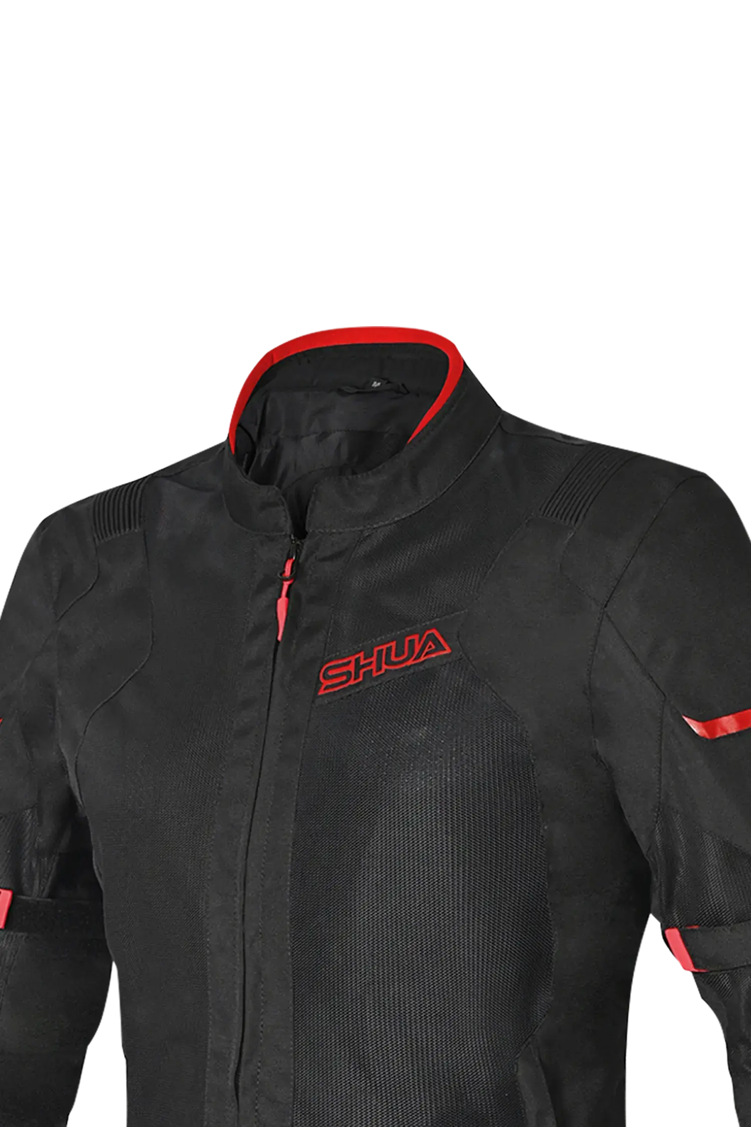 SHUA GRAVITY LITE GIACCA TESSUTO NERO/ROSSO Estivo traforato Uomo 