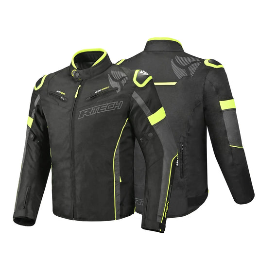 R-Tech Knight Rider Short Tre strati -Nero/Antracite/Giallo Flu 