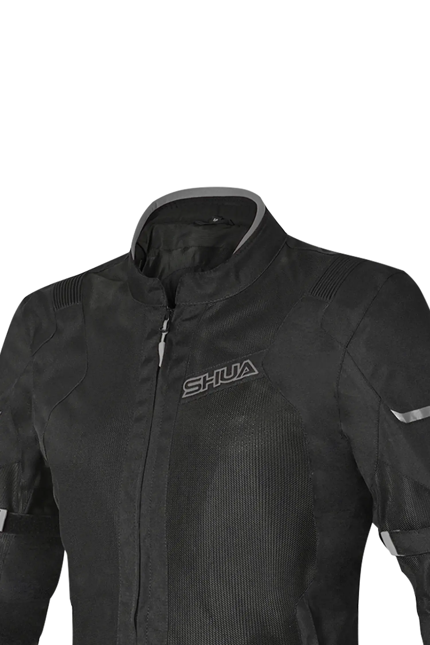 SHUA GRAVITY LITE GIACCA IN TESSUTO NERO/GRIGIO Estivo traforato Uomo 