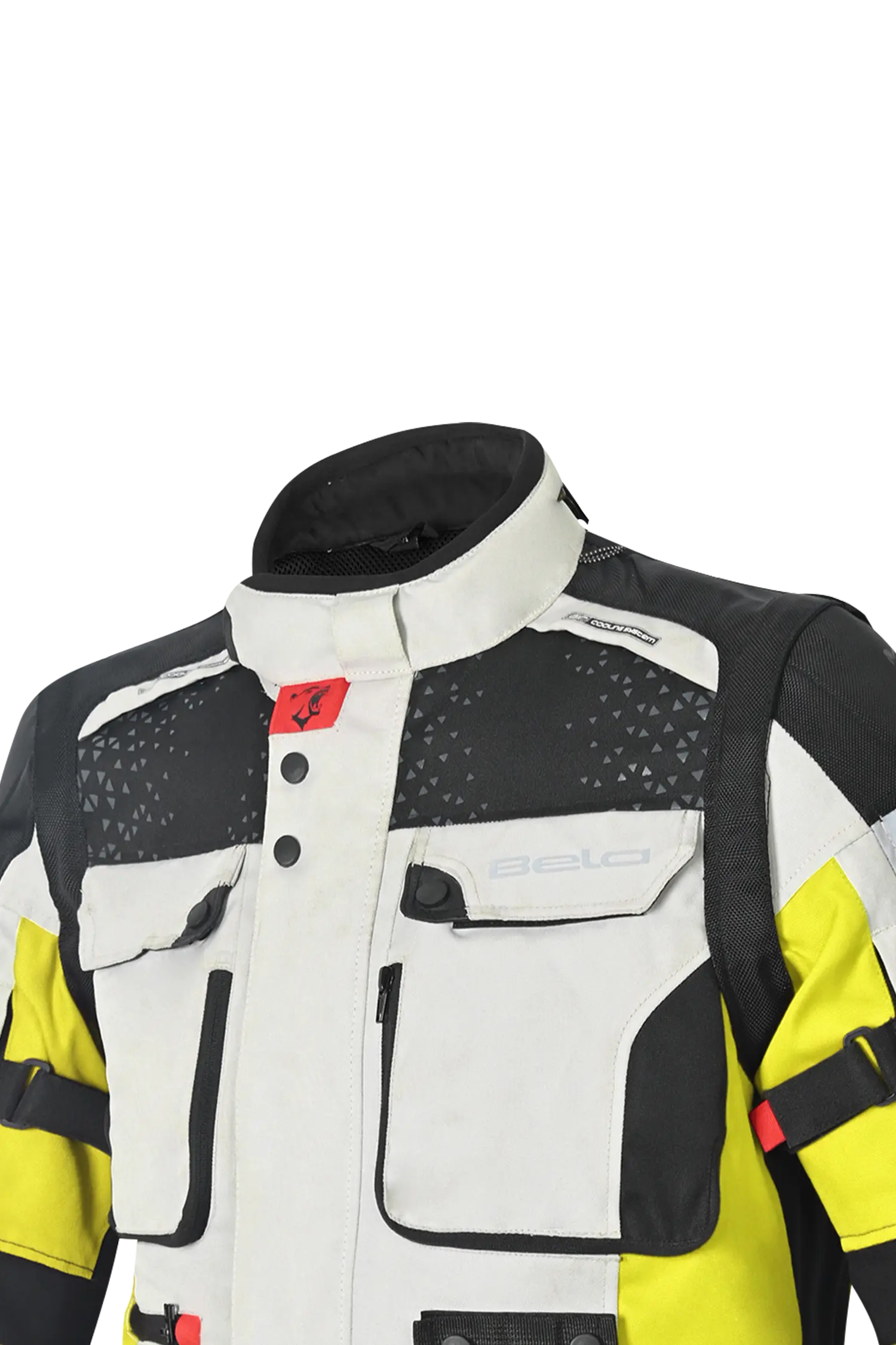 Bela Cross Road Extreme WP uomo Giacca Tre strati moto ( Maniche removibili ) 