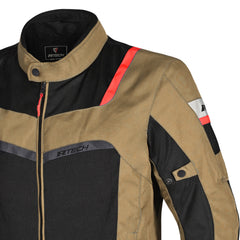R-TECH SPIRAL MESH GIACCA MOTO UOMO MARRONE/NERO 