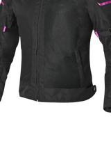 SHUA - GRAVITY LITE GIACCA IN TESSUTO DONNA NERO/FUCSIA Estivo traforato 