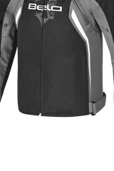 Bela Cordaniel Giacca moto Nera/Grigio scuro 
