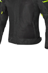 SHUA GRAVITY LITE GIACCA IN TESSUTO NERO/FLU/GIALLO  Estivo traforato Uomo 