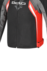 Bela Cordaniel Giacca moto Nera Grigio scuro Rosso 