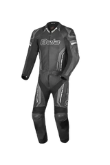 BELA - tuta 2 PC ROCKET cangaroo mix. NEGRO/ANTRACITA 