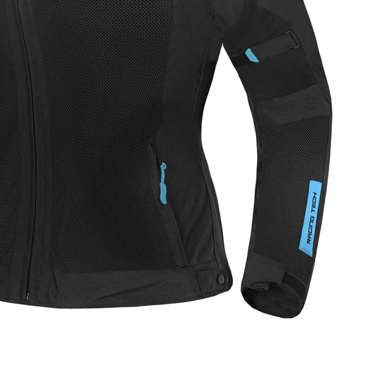 SHUA GRAVITY MESH GIACCA TESSUTO DONNA NERO TURCHese 