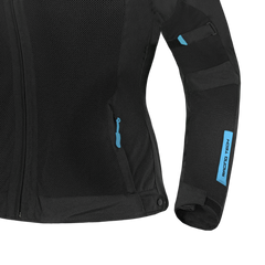 SHUA GRAVITY MESH GIACCA TESSUTO DONNA NERO TURCHese 